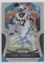 2019 Panini Prizm Rookies Silver Prizm Auto Terry Godwin II #393 Auto 1g5f