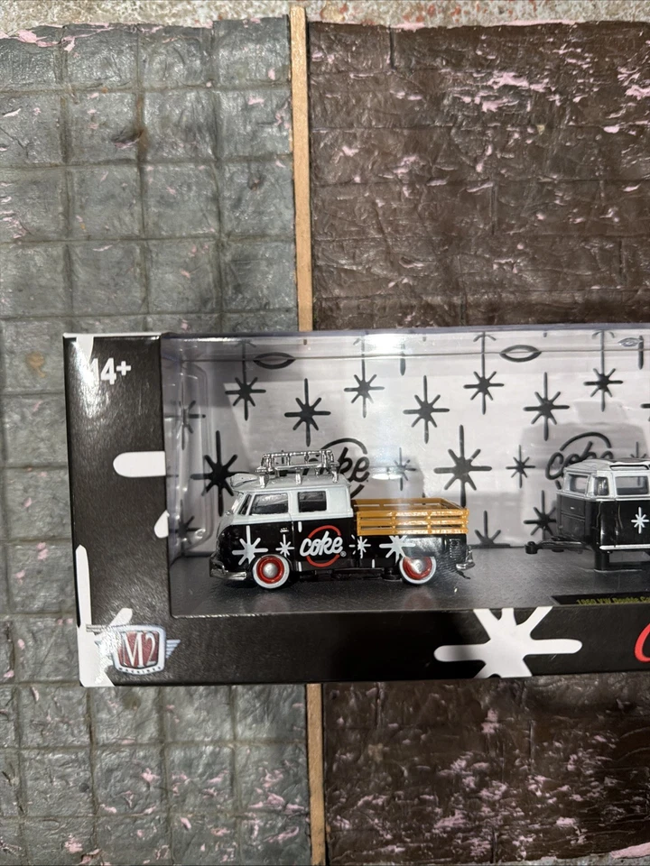 Remolque para máquinas M2 COCA COLA VW doble cabina 1960 y VW Beetle NUEVO Foto 2 de 4