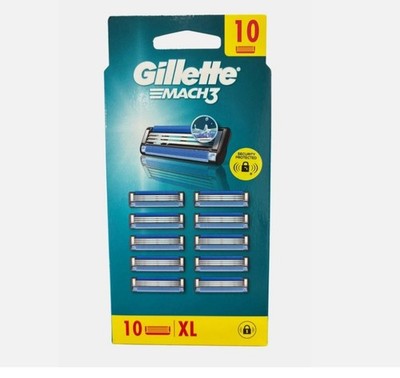 Gillette Mach3 Rasierklingen Rasierer für Männer 10er Pack