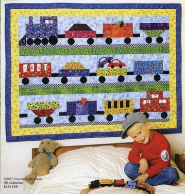 Quiltmaker The Little Quilt That Could Train Wall Quilt Pattern Baby Nursery