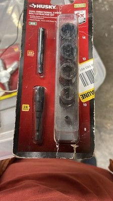 Husky Metric Dual Direction Extraction Socket Set (6-Piece)(MISSING- 8mm)