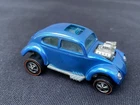 RESTORED Hot Wheels Redline Custom Volkswagen Spectraflame Light BLUE HK  - !