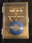  DUNCAN SUPER YO-YO TOURNAMENT TOPS 50's 60's WOOD WOODEN Blue White  VINTAGE  — photo 2