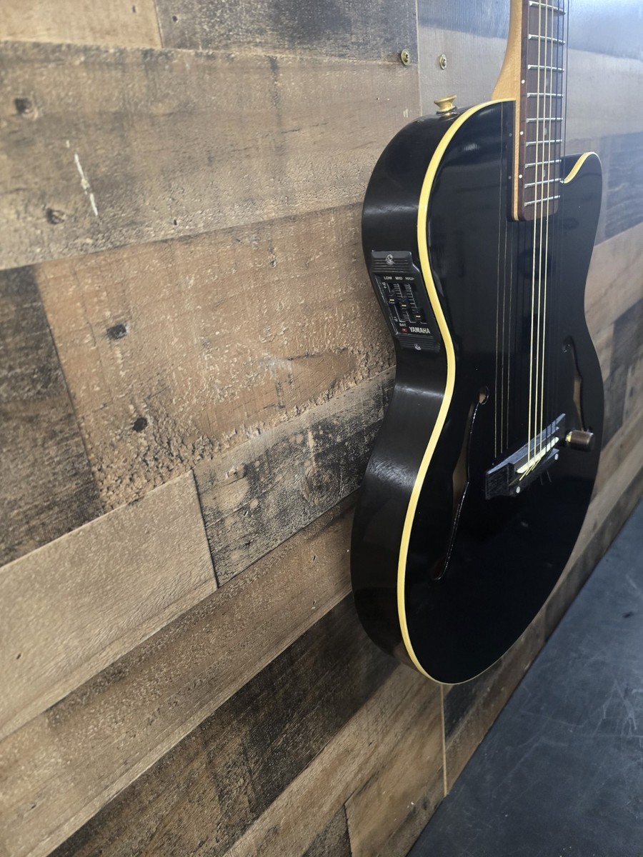 Yamaha AEX 500N Electric Nylon string Black Gloss near mint | eBay