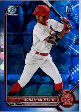 2022 Bowman Chrome Sapphire Edition #BCP-168 Jonathan Mejia Prospects