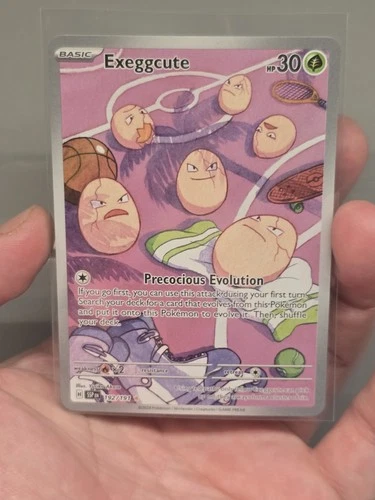 Exeggcute 192/191 Sv08 Surging Sparks Illustration Rare NM