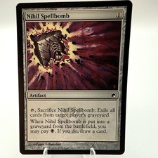 Magic The Gathering Scars of Mirrodin Nihil Spellbomb Regular NM