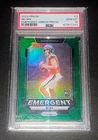 Bo Nix 2024 Prizm (Emergent-Green Prizm) #3 PSA Gem-MT 10