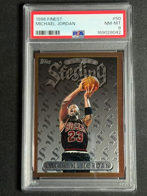 Michael Jordan 1996 Topps Finest