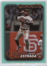 2024 Topps Series 1 Aqua Thairo Estrada #290 10y3