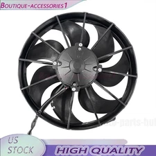 30103202 VA01-AP90/VLL-66A 12" Electric Puller Fan For Spal Racing Motorcycle US