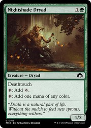 Nightshade Dryad 163 Foil Common Modern Horizons 3 MTG
