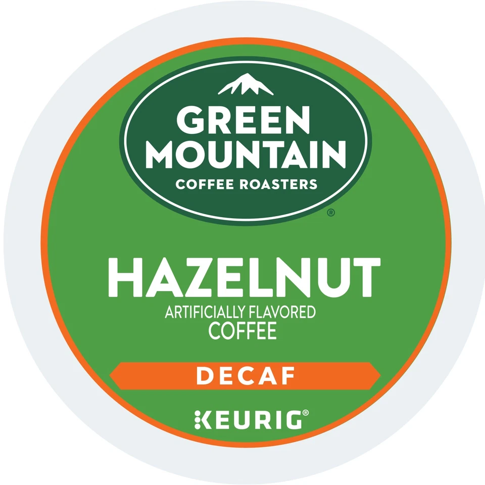 Green Mountain Coffee Hazelnut Decaf, Keurig K-Cup Pod, Light Roast, 72 Count - Image 2 of 4