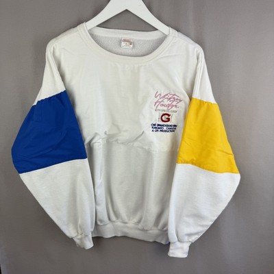 Vtg 80s Whitney Houston Sweatshirt Womens XL Molson Canadian Tour 1987 Kenny G