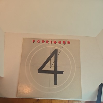 Foreigner 4 Atlantic LP Vinyl 1981 US Press  Viny UNTESTEDl
