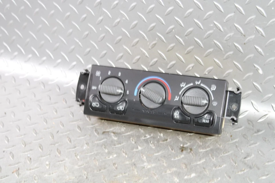 99-02 Silverado Dashboard Dash Heat AC Climate Control Panel OEM Factory OE WTY Foto 2 de 4