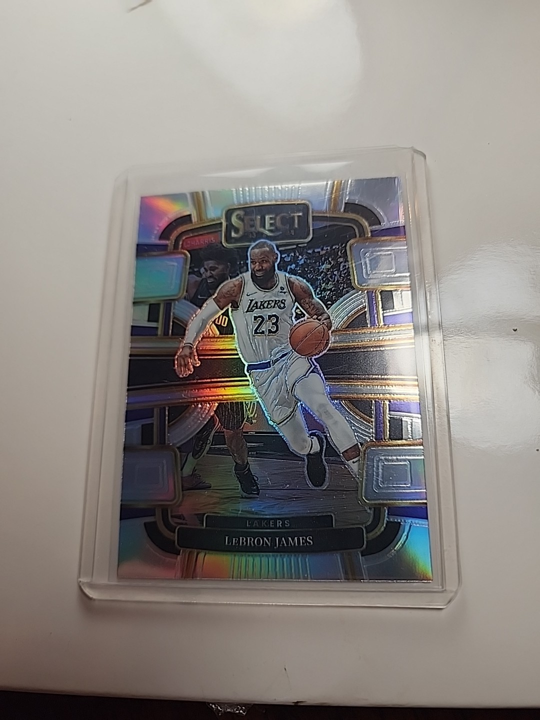 2023-24 Panini Select - Concourse LeBron James #66 Silver Prizm