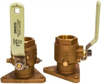 Groco FBV-3000 Fbv Full Flow Geflanscht Seacock Unten 3'' Nps Top 3'' Npt Marine