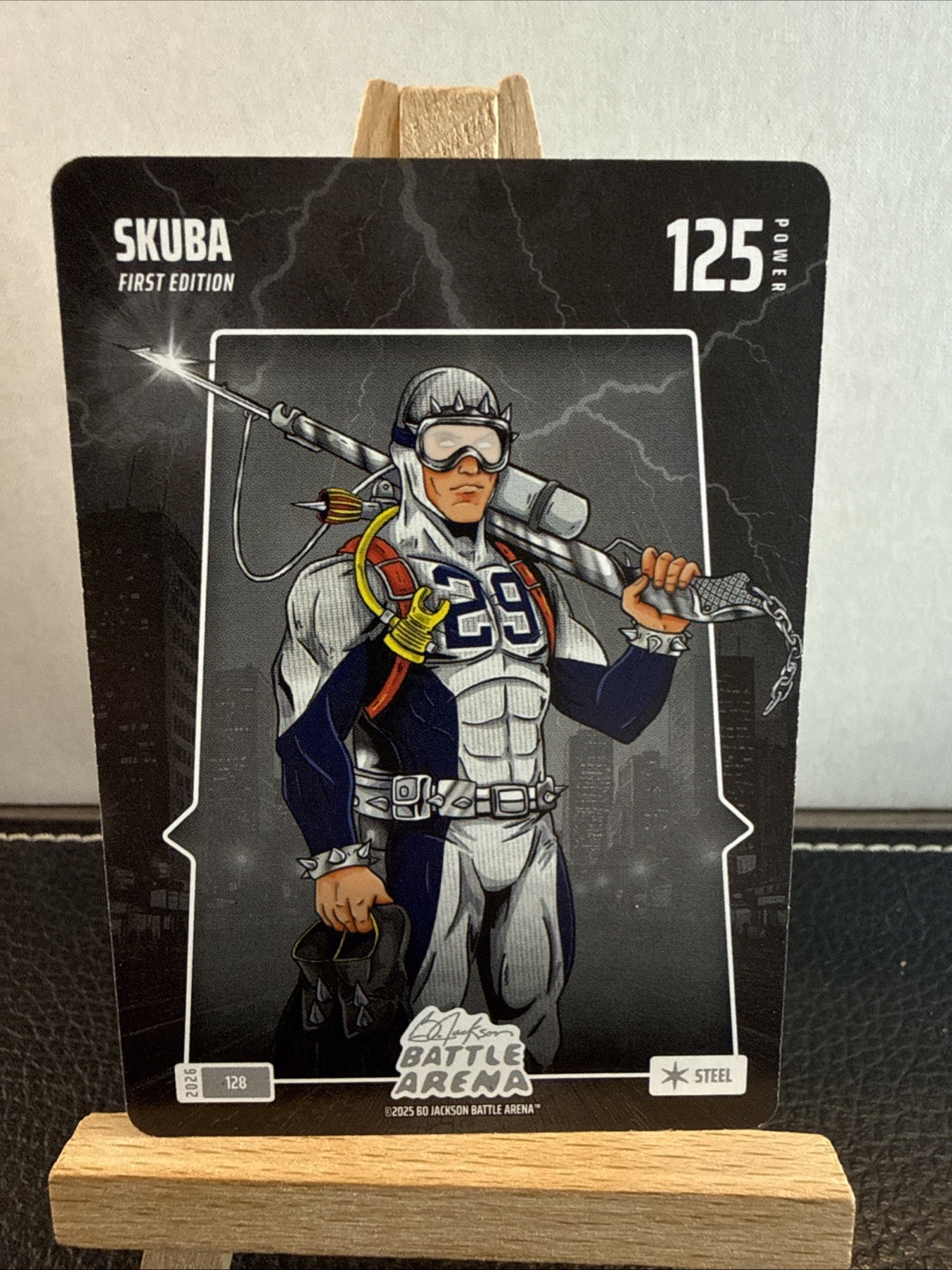 Tarik Skubal SKUBA Steel 2026 Bo Jackson Battle Arena Card #128 Detroit Tigers