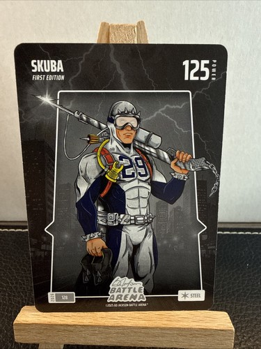 Tarik Skubal SKUBA Steel 2026 Bo Jackson Battle Arena Card #128 Detroit Tigers