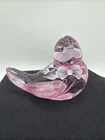 RARE FENTON LONGABERGER PINK HOPE BURD 2006 HAND PAINTED & SIGNED
