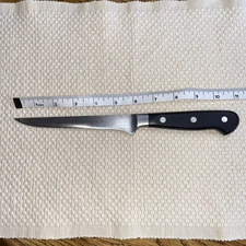 Mercer Culinary M23560 Renaissance® 6" Forged Riveted Flexible Boning Knife Used