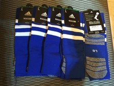 Adidas AEROREADY Soccer OTC Socks Royal US Men LARGE 9-13 Women 10-12 MSRP 15