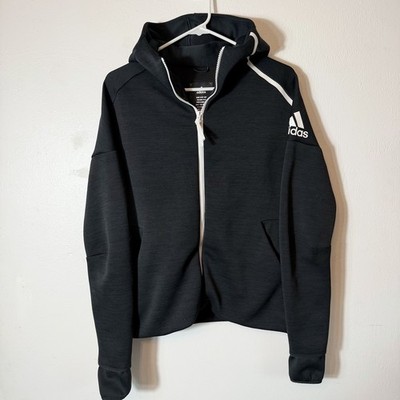 Adidas Z.N.E Fast Release Hoodie Womens Jacket Small Black Color DM5024