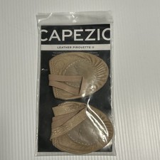 Capezio Leather Pirouette II Size XS, US 4-5 Ballet Forefoot Shoes Dance Nude