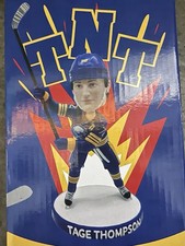 Buffalo Sabres Tage Thompson Bobblehead New In Box Unopened Fan Appreciation