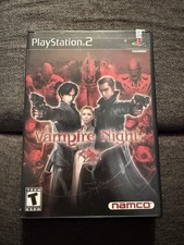 Vampire Night (Sony PlayStation 2, 2001) CIB W/ Reg Card