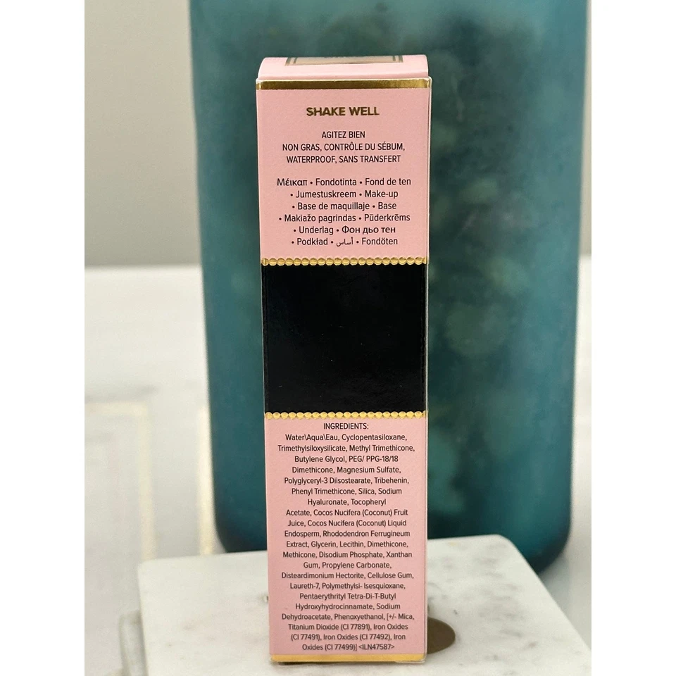 Too Faced NIB Born This Way Matte Longwear Liquid Foundation 1.0 fl oz Cloud - Image 4 of 4