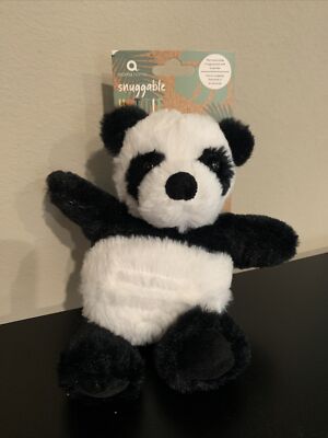 Armoa Home Snuggable Hottie Mini Panda Lavender Warming Plush 7  - NEW