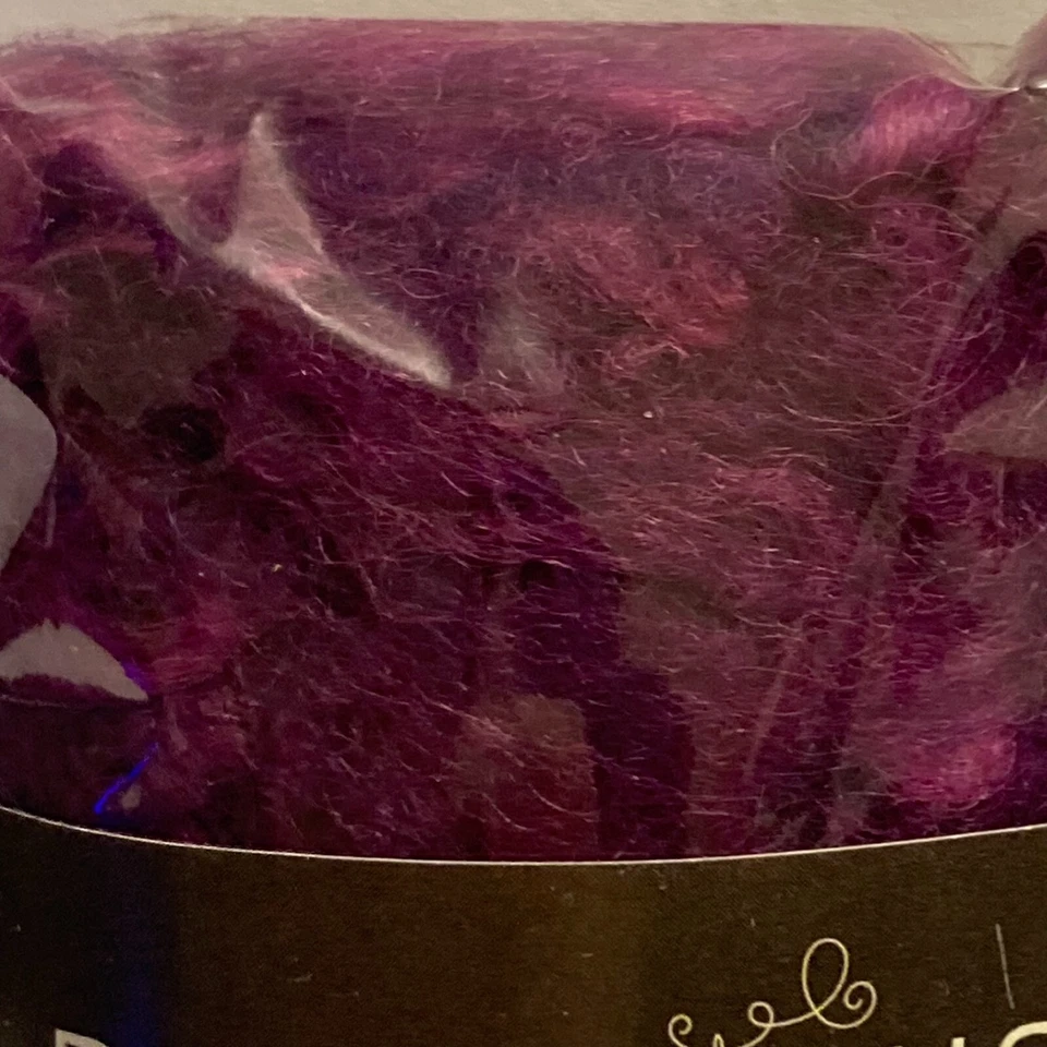 Dimensions FeltWorks 100% Wool 25 Purple Curly Roving .25oz Needle Felting Craft - Image 2 of 4