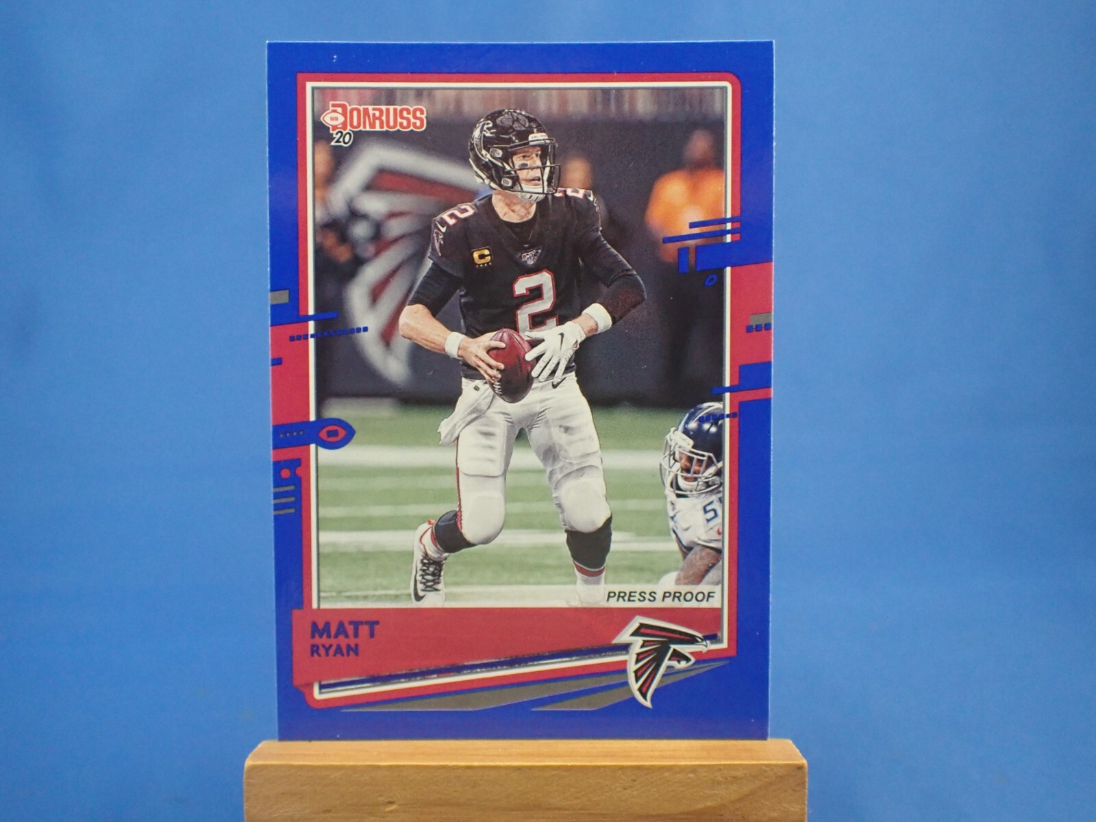 Matt Ryan Donruss 2020 Blue Press Proof