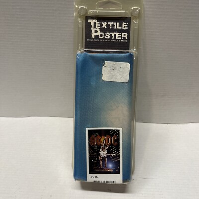 ACDC Stiff Upper Lip LPG fabric poster 30'' x 40'' Tower Records banner Rock LOT