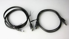 Lot of 2 Cole Wire  JEM AWM DisplayPort Cable E101244-Z