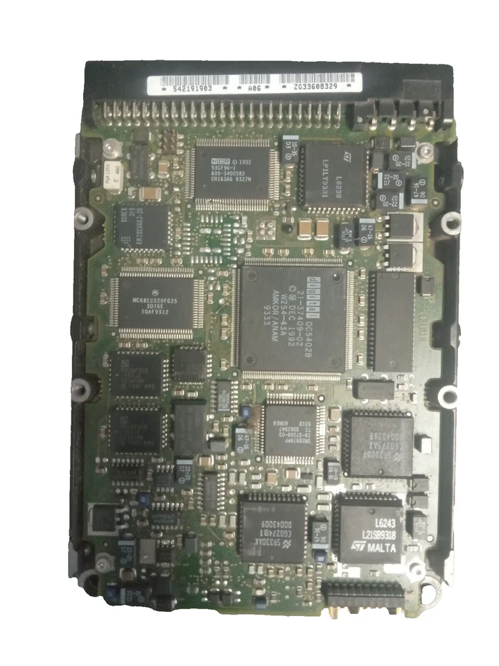 Digital scsi 1.07gb hdd dsp3107l-cp rev. a01 - Image 2 of 2