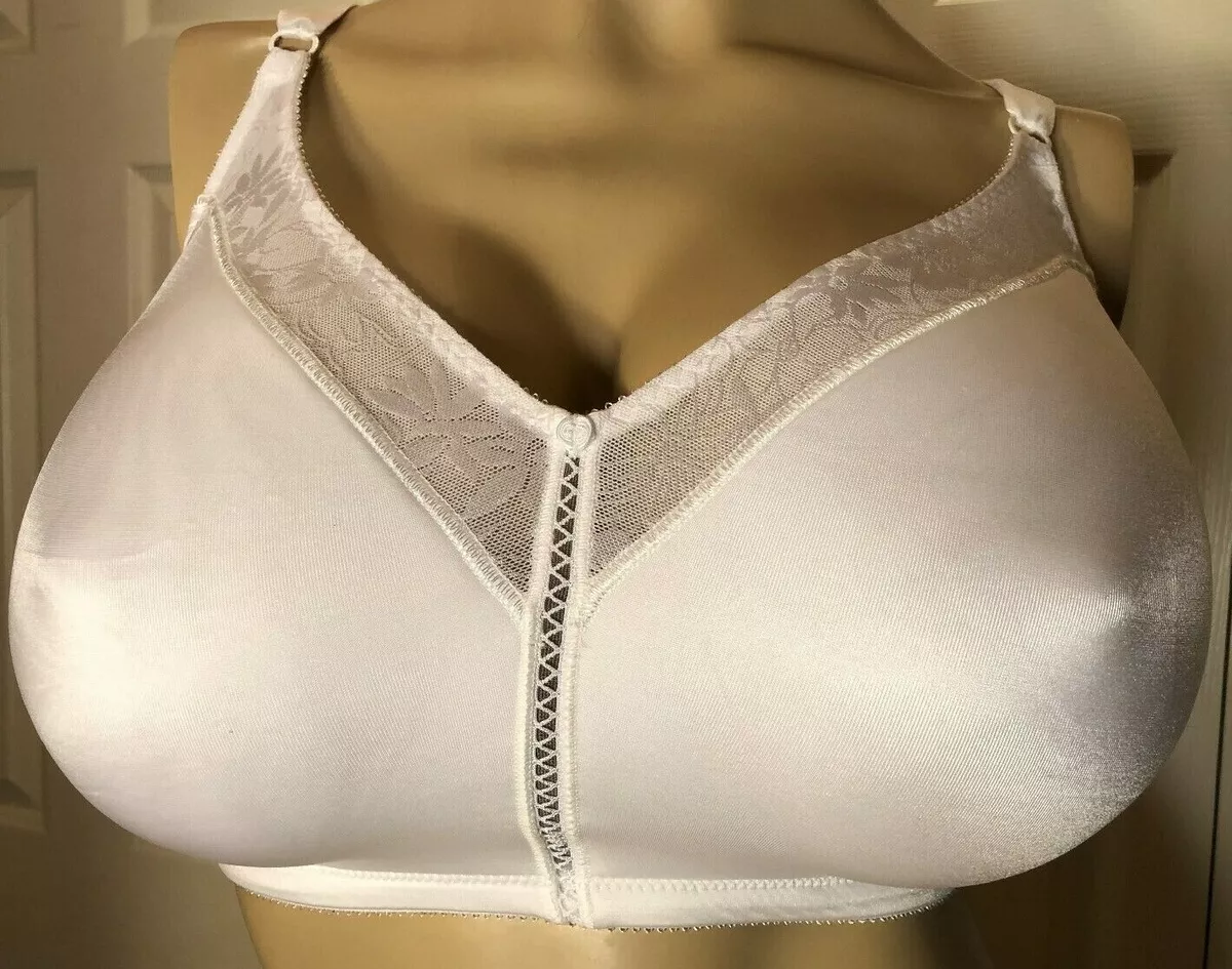 PLAYTEX 42DD White 3313 Wire Free 42 DD Seamless Lined Bra