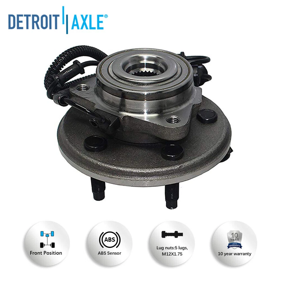 Kit de rótula de brazo de control de cojinete de rueda delantera para Explorer Aviator Mountaineer Foto 4 de 4