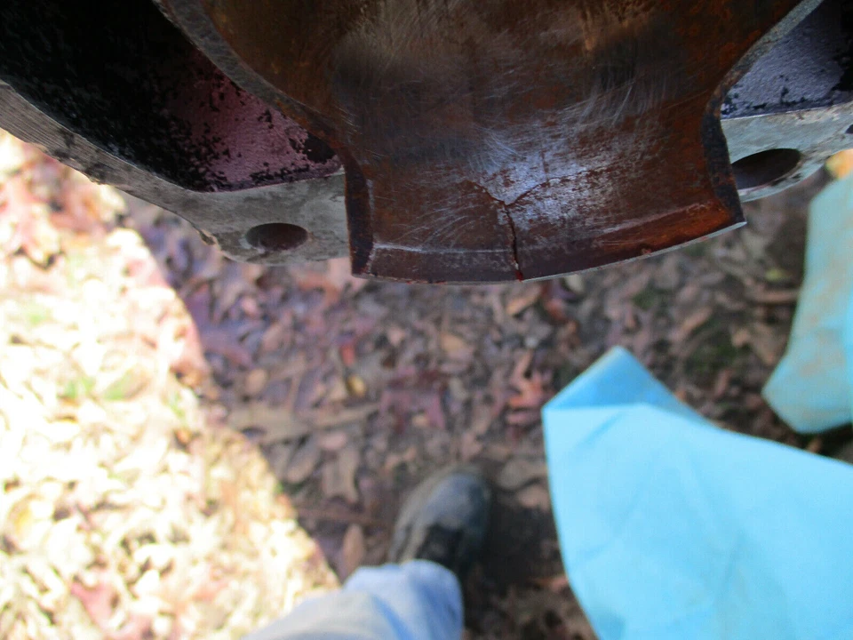 Yamaha YZ250 1982 cilindro Foto 2 de 4