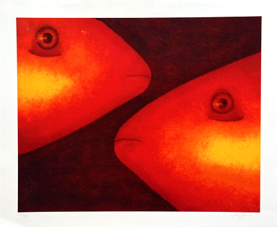 Nicola Read LIKE FISH THAT PASS IN THE NIGHT Hand Signed Limited