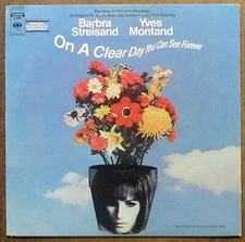 "On a Clear Day You Can See Forever" (1970) Movie Soundtrack LP Columbia S 30086