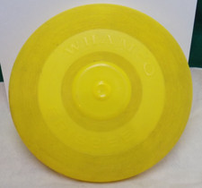 VINTAGE 1966 WHAM-O FRISBEE - YELLOW