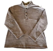 Magellan Mens XL Hunt Gear Mag Warmth Loose Fit Brown Pullover Outdoor Casual