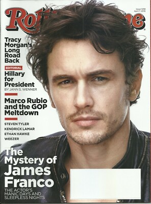 Rolling Stone Magazine April 7, 2016 - James Franco Cover, Tracy Morgan