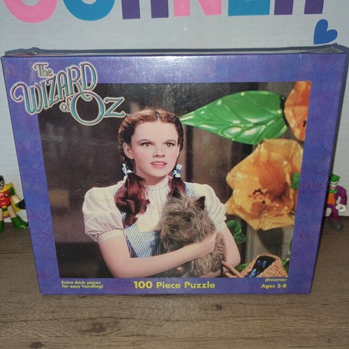 The Wizard Of Oz Pressman Puzzle 100 Pieces Dorothy holding Toto New sealed - Picture 2 of 3