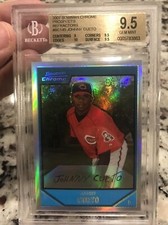 Johnny Cueto 2007 Bowman Chrome Prospects Refractor #BC145 BGS 9.5 Gem Mint Reds