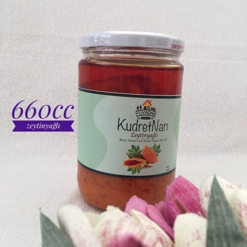 Melón amargo con aceite de oliva virgen extra natural macerado YUVADAN 660cc