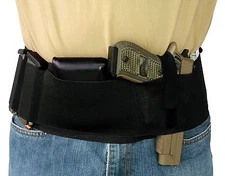 Concealed Carry Waistband Belly Band Gun Holster - Hidden Heat 5